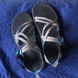 Rainbow Stripe Chacos